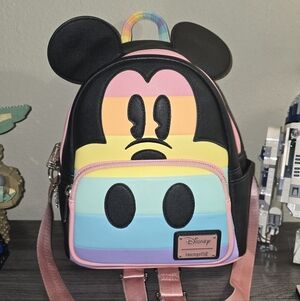 Loungefly Rainbow Mickey Mouse Backpack